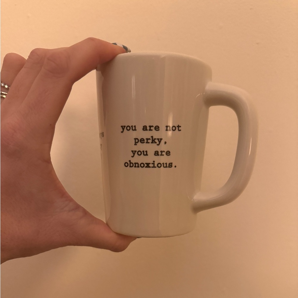 Fishs Eddy insult : sarcasm mug